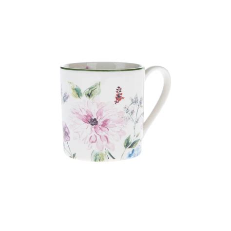 Porcelanowy Kubek Dakls Flower Garden Ml Bonami