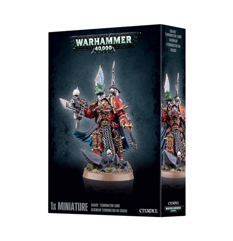 Chaos Space Marines Terminator Lord Miniset Net Miniatures