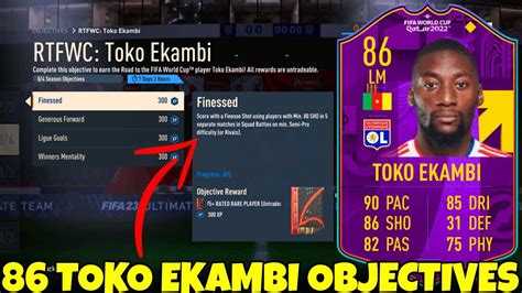 How To Complete Toko Ekambi Objectives Fast Rated Rtfwc Toko