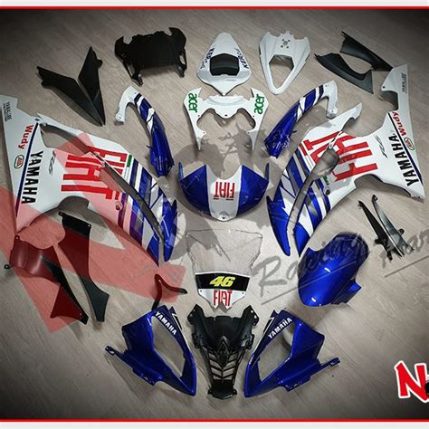 Kit Carena Abs Per Yamaha Yzf R Grafica Fiat Motogp