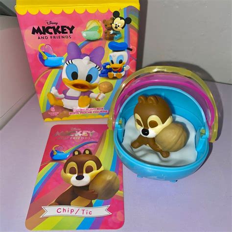 Miniso Disney Mickey And Friends Blind Box Chip Tic Hobbies Toys