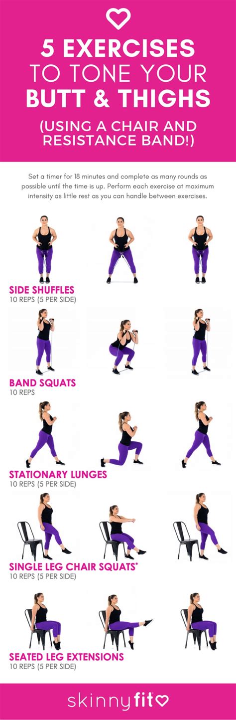 5 Band Exercises To Tone Your Butt And Thighs At Home