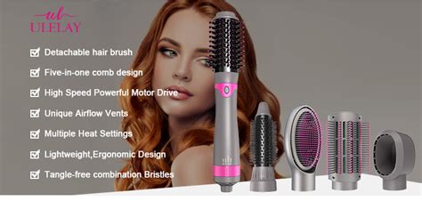 Multifunction In Hot Air Brush Comb Hair Dryer Styler Curler Blow Dryer Brush Buy