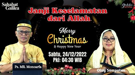 Janji Kesalamatan Dari Allah Ps M Rusli Monoarfa Istri SG 795