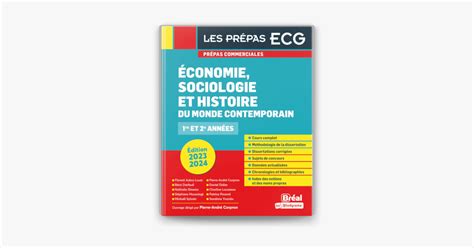 Économie sociologie et histoire du monde contemporain 1re et 2