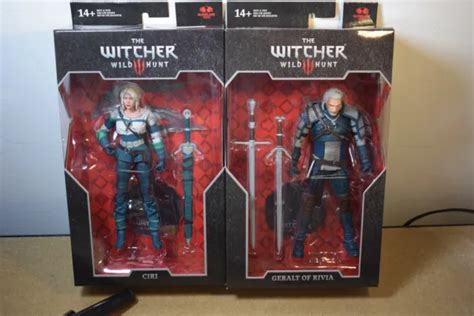 MCFARLANE TOYS THE WITCHER WILD HUNT GERALT ARMATURA VIPERA CIRI