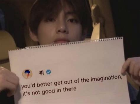 BTS S V Playfully Shut Down A Fan S Fantasy About Him Going Nude