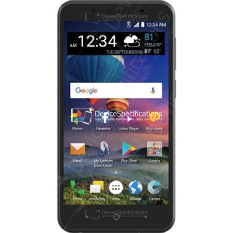 Zte Zfive G Lte Specifications