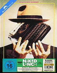 Naked Lunch 1991 4K Limited Mediabook Edition DE Artwork 4K UHD Blu