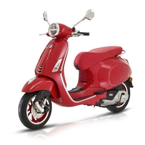 Vespa Primavera Red Edition 50cc 4 Takt Euro5 Rito Scooters