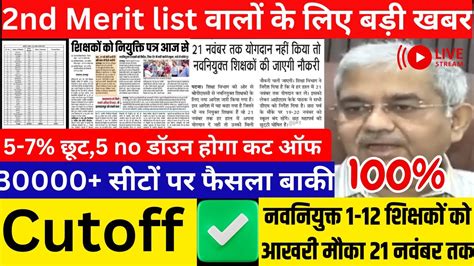 Bihar Th Phase Latest News Today Bihar Teacher Cut Off Bihar