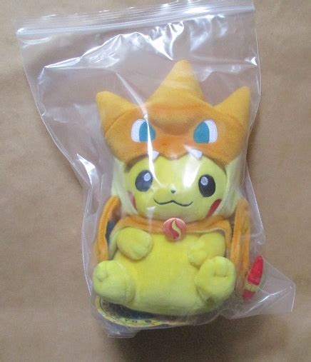 ポケモンセンター メガトウキョーのピカチュウ ぬいぐるみ メガリザードン ポンチョポケットモンスター｜売買されたオークション情報