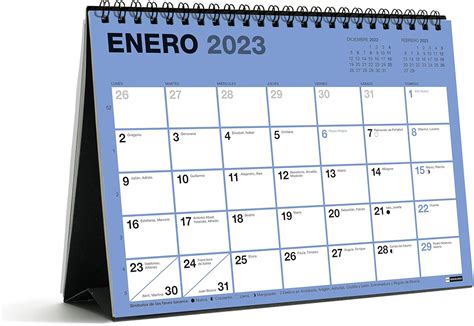 Miquelrius Calendario sobremesa 2023 Chromat tamaño A5 con