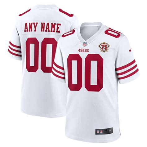 San Francisco 49ers Custom Jersey Archives - athenastyle