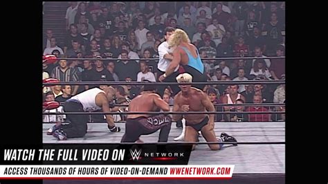 WWE Network Curt Hennig Ric Flair Vs Buff Bagwell Konnan WCW