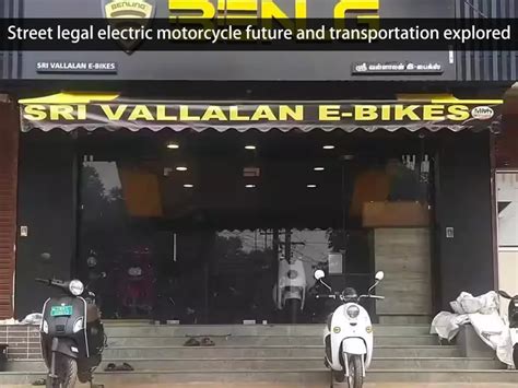 Street Legal Electric Motorcycle Future And Transportation Explored