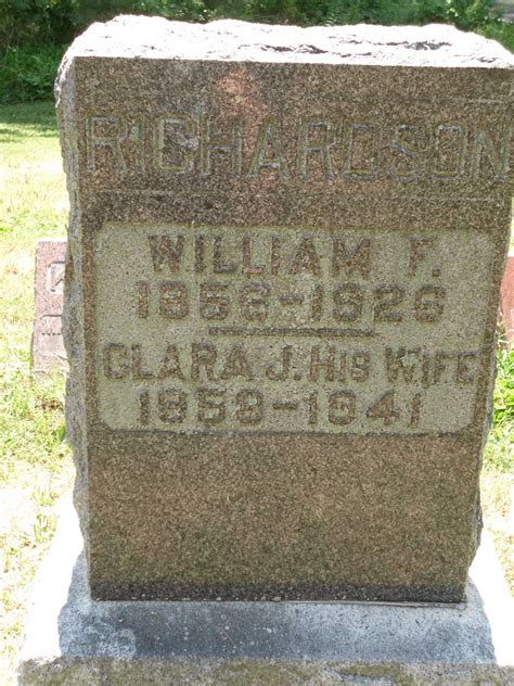 William Fergus Richardson 1856 1926 Find A Grave Memorial