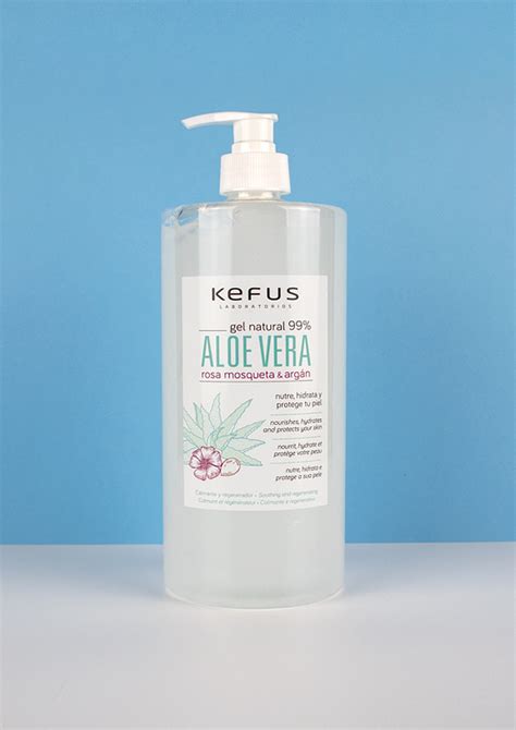 Gel Aloe Vera Rosa Mosqueta Y Arg N Kefus Ml Marycel