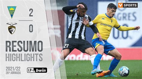 Highlights Resumo Estoril Praia 2 0 Portimonense Liga 21 22 26