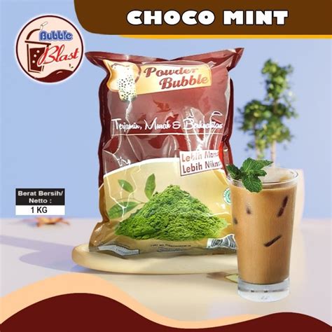 Jual Powder Minuman Rasa Choco Mint 1kg Bubuk Minuman Rasa Choco Mint