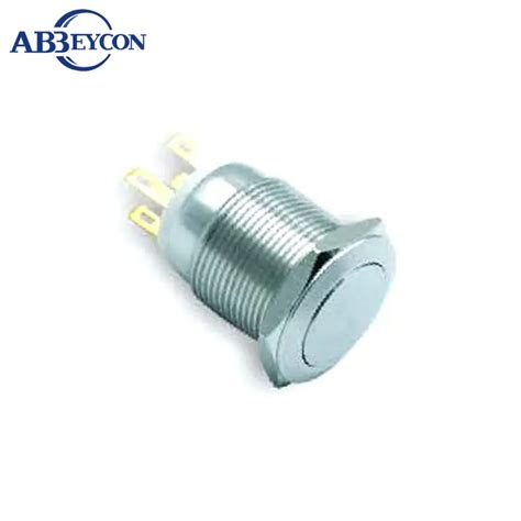 1992Z Latching IP67 19mm flat head pushbutton switch 19mm push button ...