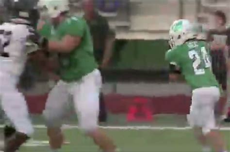 High School Football Teams Collaborate on Memorable Touchdown for Water ...