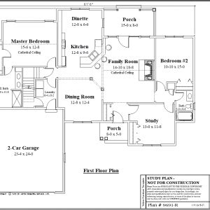 Ranch House Plan R Home Designing Service Ltd