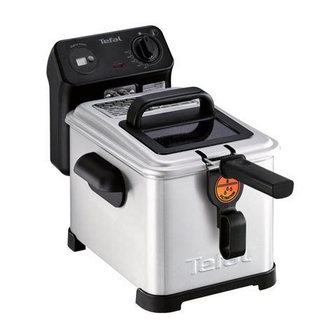 Tefal Filtra Pro Fr Freidora Sencillo Negro Acero Inoxidable W