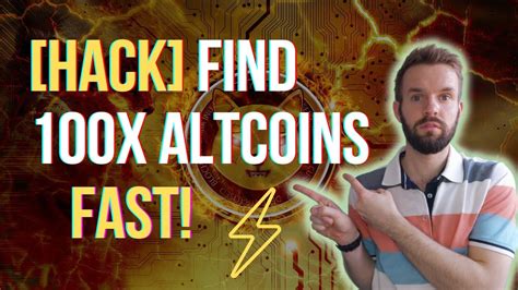 How To Find 100x Altcoins Early Before They Explode And Make HUGE