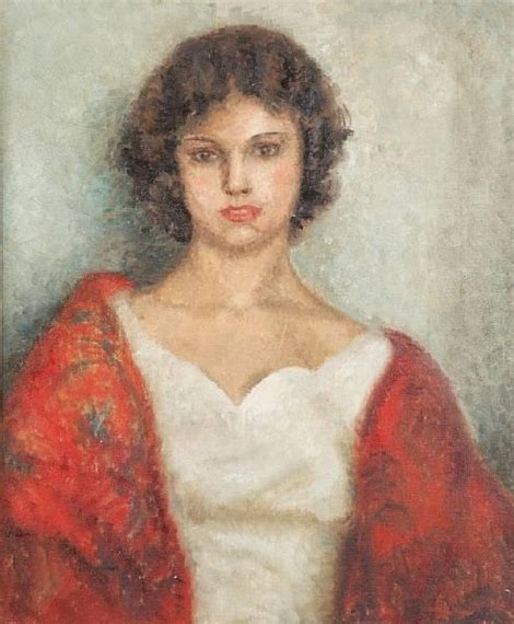 Dod Procter Portrait Of Miss Mary Anne Jones Mutualart