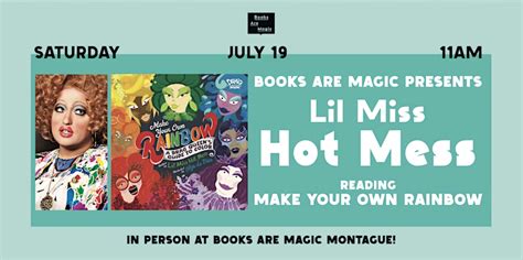 Storytime W Lil Miss Hot Mess Make Your Own Rainbow Brooklyn Org