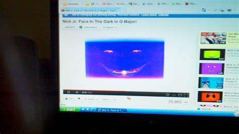 Nick Jr Face Face In The Dark Vs In The Dark Youtube