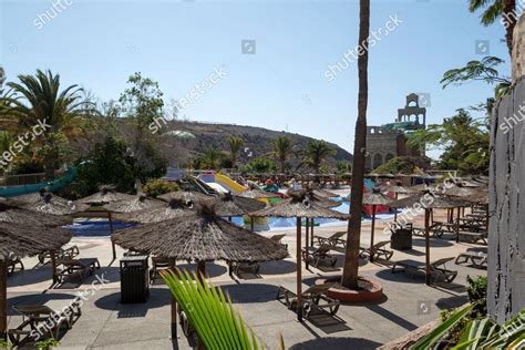 View Closed Aqualand Maspalomas Water Park Editorial Stock Photo