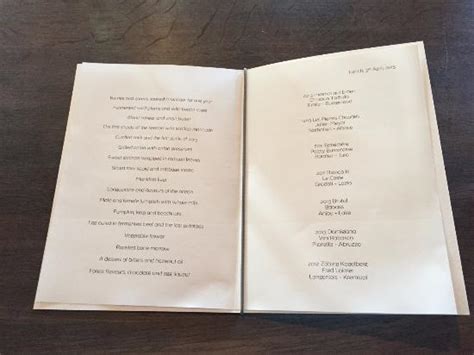 Noma Restaurant Menu / Greative: Restaurant Noma / When someone is ...