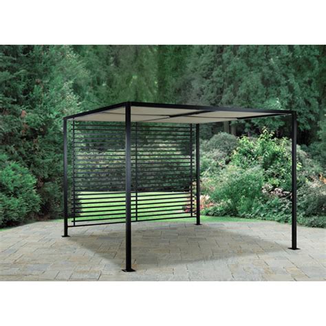 Pacificcasual Gazebo De Patio En Acier De 10 Pieds De Largeur X 10 Pieds De Profondeur Wayfair