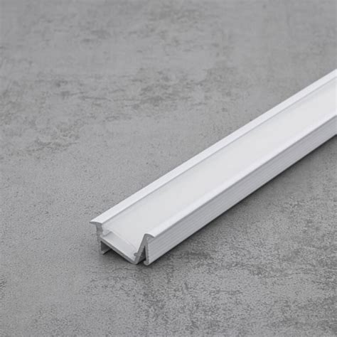 U Line Angle White Recessed Aluminium Profile Meters