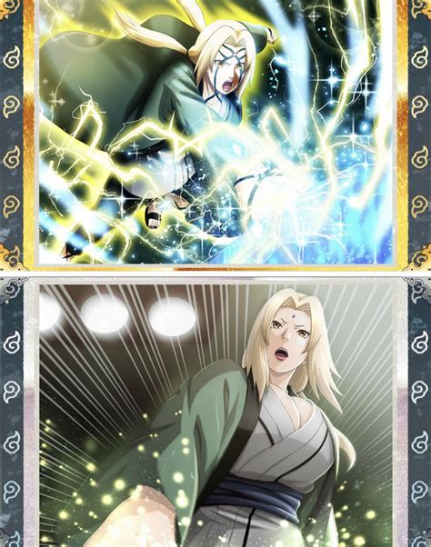 New Tsunade Senju Cards Naruto X Boruto Ninja Voltage Game R Naruto