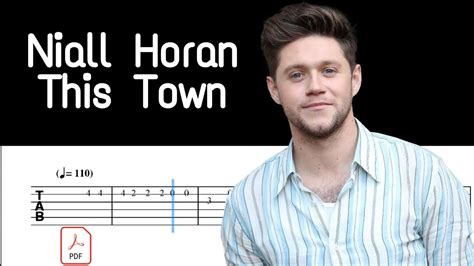 This Town Niall Horan Easy Guitar Tabs YouTube