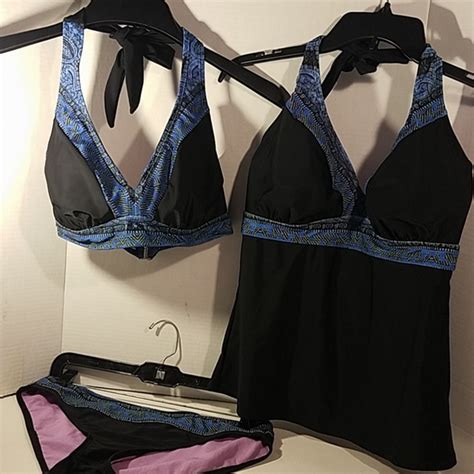 Athleta Swim Athleta Bundle Bra Cup Swim Tops Bikini Bottom Poshmark