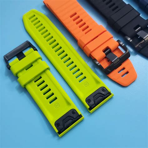 Generic Fenix6x Pro Quick Release Silicone Band Strap For Garmin Fenix 6x 5x Plus 26mm Band 22mm