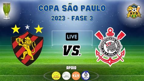 Sport X Corinthians Copinha 2023 Ao Vivo 14 01 2023 Youtube