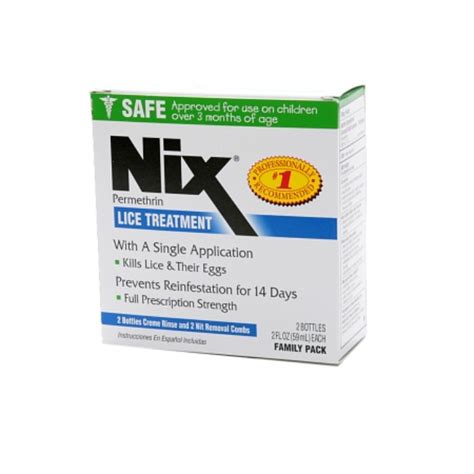 Nix Cream Rinse Lice Treatment Reviews 2021