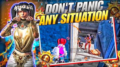 Don T Panic Any Situation Instance Clutches On Conqueror Lobby 🔥🥶 Bgmi Montage 4 Finger