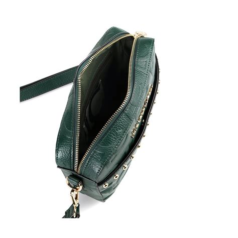 Bandolera Lola Casademunt Modelo Bolso Verde Efecto Piel