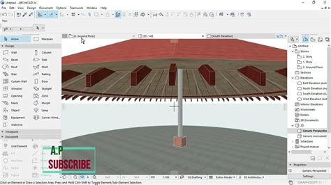 How To Design Circular Roof Design In Archicad Youtube