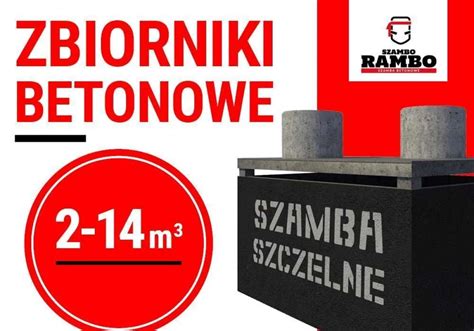 Zbiornik Betonowy Na Wod Szambo Szamba Betonowe Piwnica Kana Wykop