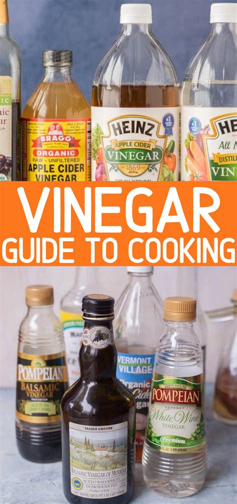 Vinegar Guide To Cooking Balsamic Vinegar Benefits Types Of Vinegar