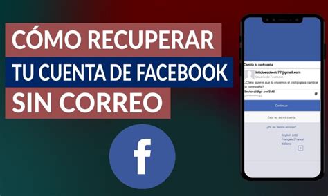 C Mo Recuperar Tu Cuenta De Facebook Sin Correo Ni Tel Fono