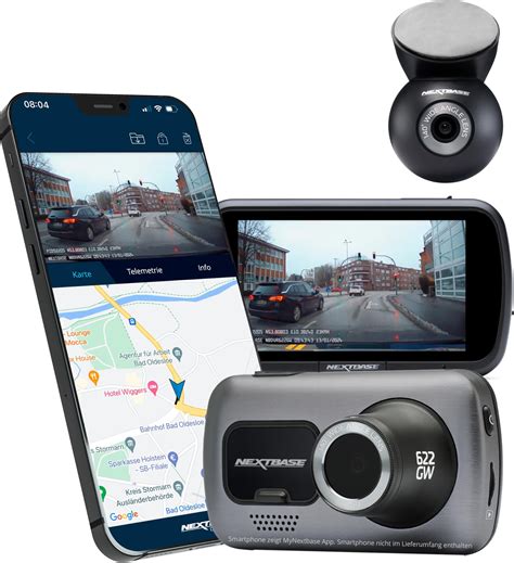 Nextbase Gw Dash Cam Auto Bundle Mit Heckscheibenkamera K