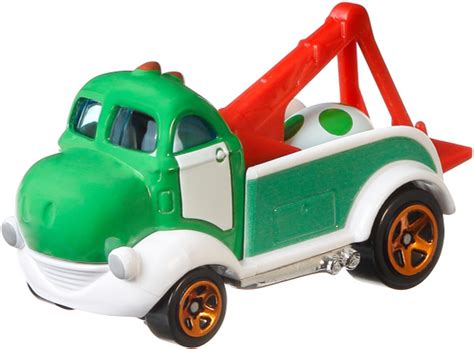 Машинка Mattel Hot Wheels Gaming Super Mario Йоши GJJ GPC купить с доставкой по выгодным